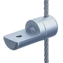 CS11-3 cable multi-position support for panels and shelves mounted with screw