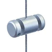 CS23 cable support for thick panels for 1.5 mm Cable Display System