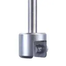 RG05-10 rod top support for 10mm (3/8") thick panels | 6mm Rod Display System
