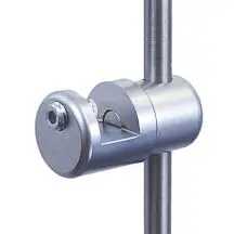 RG12 rod top-bottom multi position support for panels 6mm (1/4″) thick | 6mm Rod Display System