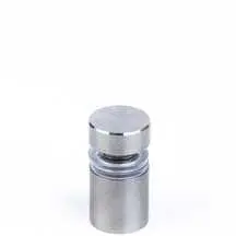 1/2" Dia. Stainless Steel Standoff — 12mm (1/2″) Dia. x 12mm (1/2″) Length M8 Stud | Nova Display Systems