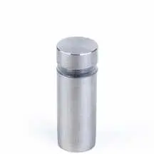 1/2" Dia. Stainless Steel Standoff — 12mm (1/2″) Dia. x 25mm (1″) Length M8 Stud | Nova Display Systems
