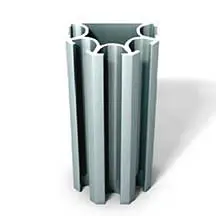 PX5000 Vertical Extrusion for modular stand assembly