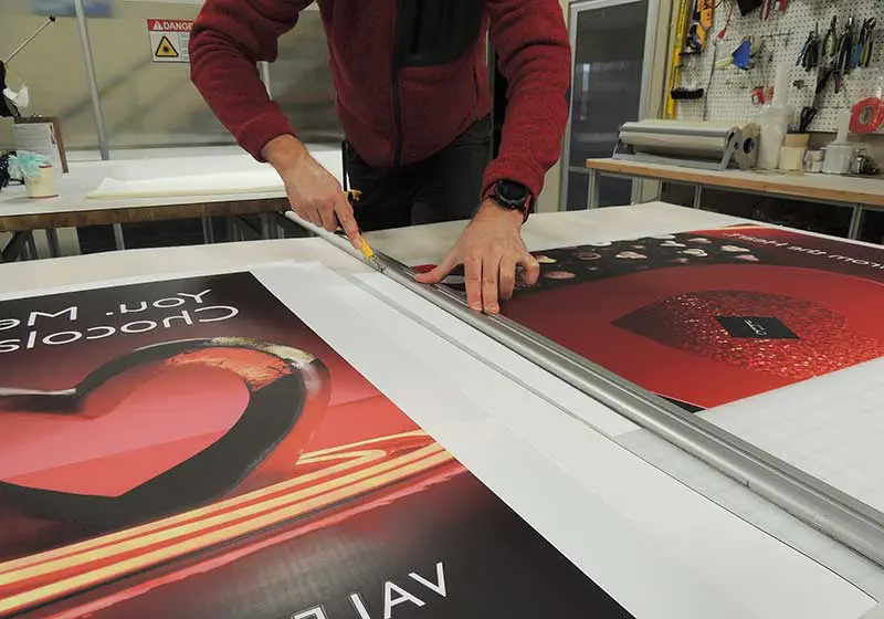 Poster and Graphic Printing — Add-on Products and Services | Nova Display Systems