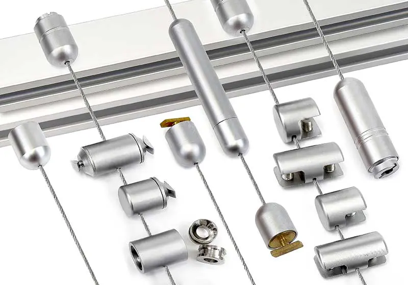 Rail/Track Display Systems | Nova Display Systems