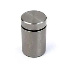 5/8″ Dia. x 3/4″ (#SS303) Stainless Steel Standoff / Brushed Stainless Finish | Nova Display Systems