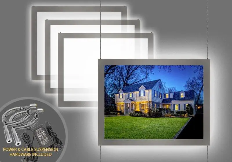 Acrylic LED Light Pockets for Windows – Saving Bundles | Nova Display Systems