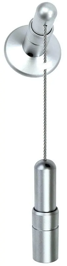 CWF Wall-to-Floor 1.5mm Cable Suspension Kit — 3M (9’ 10”) Length | Nova Display Systems