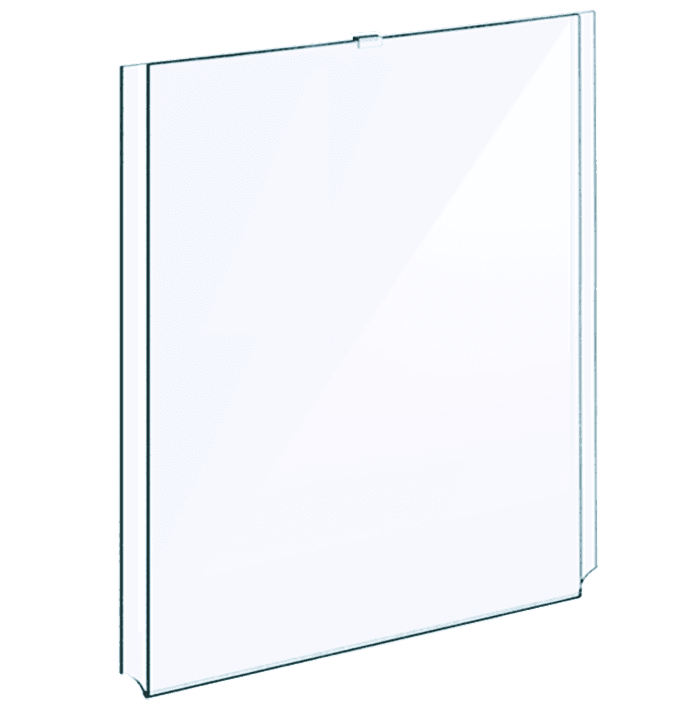 Easy Access Acrylic Holders — Oversize | Nova Display Systems