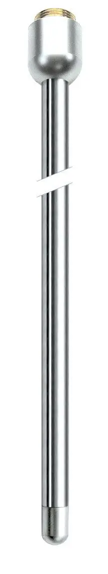 KRS-10-1M Ceiling/Top 10mm Rod Display System Fixing Kit — 1M (3’ 3-3/8”) Length | Nova Display Systems