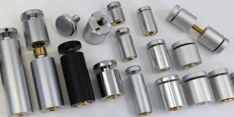 Modular Sign Standoffs Wall Mounted Supports | Nova Display Systems