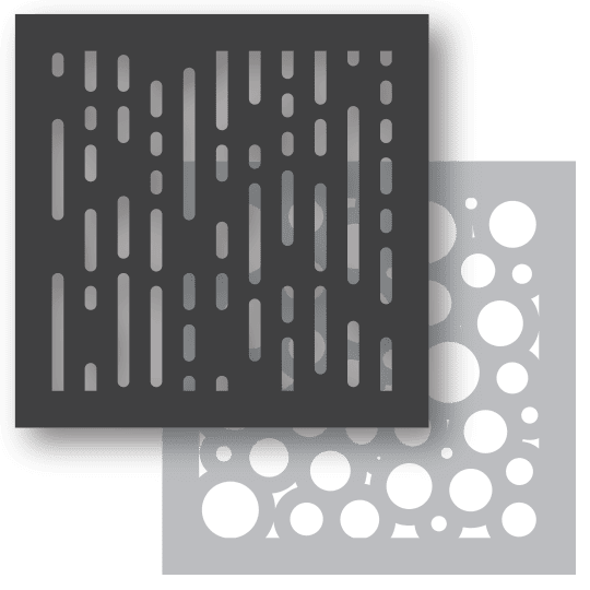 Tech Scape Architectural Screens and Decorative Panels — Cable/Rod Suspended