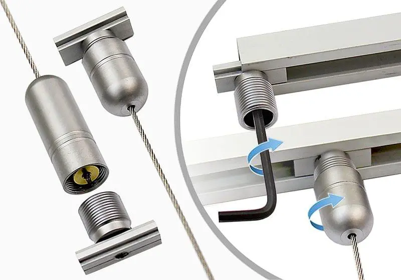 Basic Cable Suspension Kit | Nova Display Systems