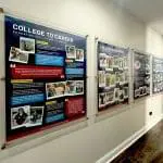 W2514 — Oversized Acrylic Poster Frames with Standoff Mounts for Special Operations Warrior Foundation