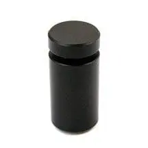 5/8″ Dia. x 1″ Sign Standoff / Satin Black Finish | Nova Display Systems