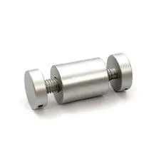 5/8″ x 3/4″ Dual-Grip Standoff – Clear Satin Anodized