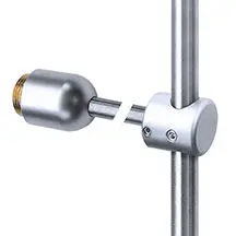 Wall-Mounted Rod Stabilizer with Customizable Depth for 10mm Rod System
