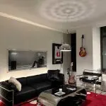 D4002 — Panoramic Acrylic Frames for Art/Photography Mounted to Wall with Standoffs