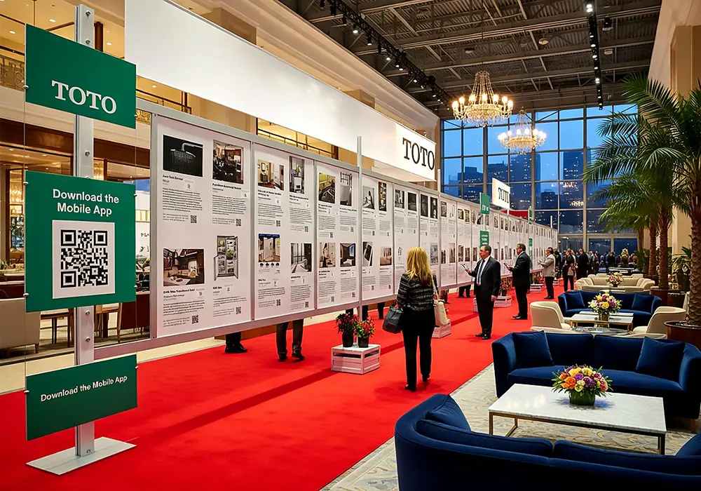M2018 — Modular Floor-Standing Display for Exhibit and Museum Settings | Design Concept