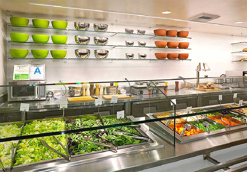 Cable/Rod Suspended Shelves & Showcase Displays