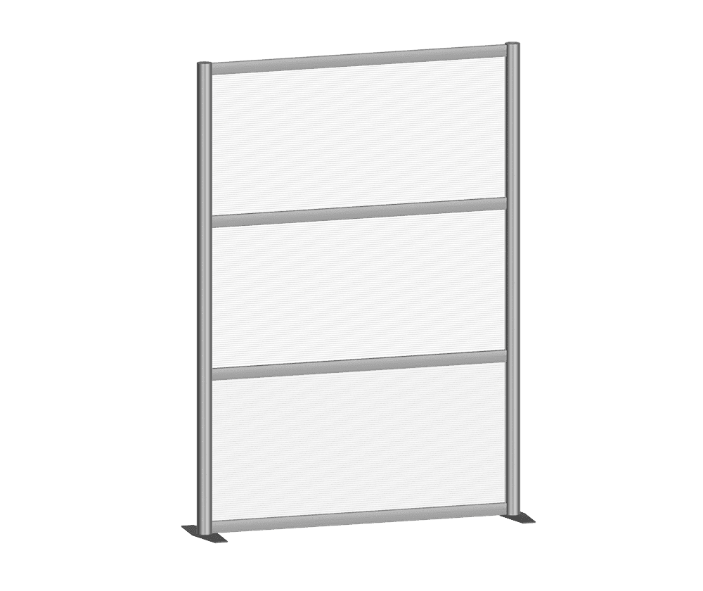 Full-Size Single-Section Screen — Portable Screens and Dividers | Nova Display Systems