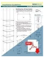 How to Install CS01 Support for Drilled/Slotted Glass Shelf to 1.5mm Cable