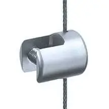 CP103 cable vertical support single sided for panels for 1.5 mm Cable Display System