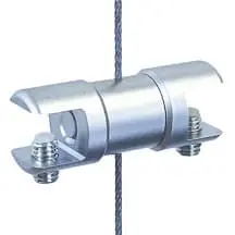 CG23 cable multi-position support for panels and shelves for 1.5 mm Cable Display System