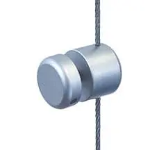 CS13 cable support for panels with holes for 1.5 mm Cable Display System