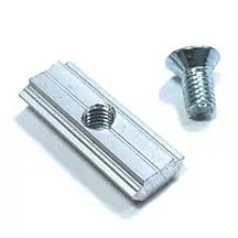 PA9 toggle for channel fixing for Cable/Rod Display System