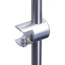 RG15-10 rod shelf support single sided for 12mm (1/2") thick shelves | Nova Display Systems