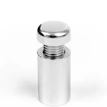 1/2" Dia. Economy Aluminum Standoff — 12mm (1/2″) Dia. x 20mm (3/4″) Length M8 Stud | Nova Display Systems