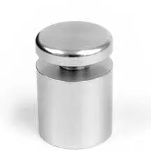 1" Dia. Economy Aluminum Standoff — 25mm (1″) Dia. x 25mm (1″) Length M10 Stud | Nova Display Systems