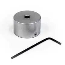 Satin Chrome Back-Side Mount Standoff Support 25mm (1″) Dia. x 20mm (3/4″) Length