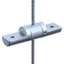 CS21-3 cable multi-position support for panels and shelves mounted with screw