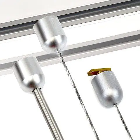 Rail/Track Tension Cable Display System | Nova Display Systems