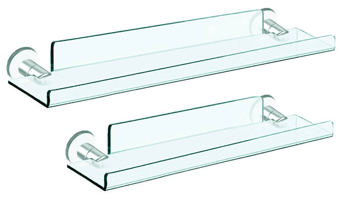 Acrylic Floating Shelves — Standoff Wall Projected | Nova Display Systems