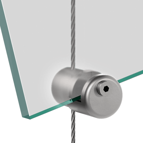Multi-Position Support for 1.5mm Cable System Panel Applications — Top/Bottom Support for Panels | Nova Display Systems