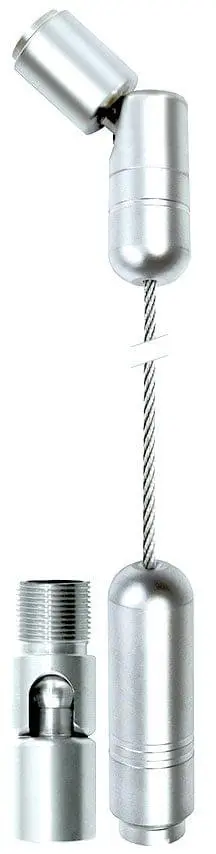 C360-4M Adjustable Angle Top and Bottom 3mm Cable Suspension Kit — 4M (13’ 1-1/2”) Length | Nova Display Systems