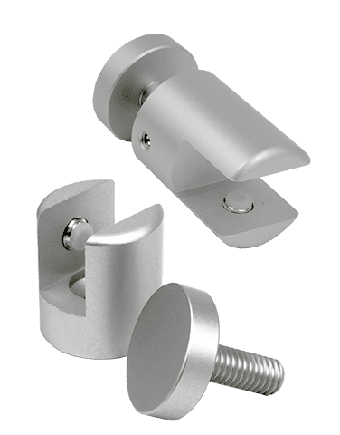 Standoff Gripper Support / Screw Cap Set | Sign/Panel Support Systems — Range of Accessories | Nova Display Systems