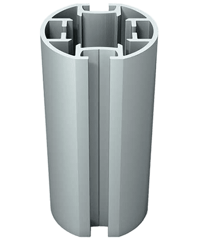 Round Profile / Vertical Extrusion for modular stand assembly