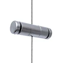 Dual-Grip Cable Standoffs – 45mm (1-3/4”) Projection Lengths (*Use with 1.5mm Cables)