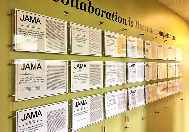 Cable Suspended Easy-Access Acrylic Poster Displays