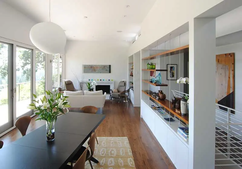Rod Suspended Display System for Glass or Wood Shelving