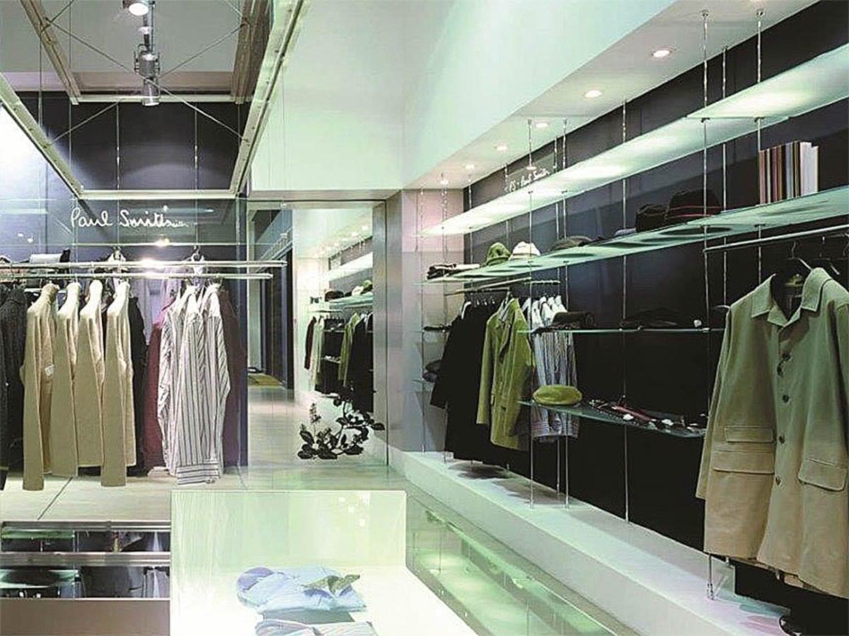R5000 — Glass Shelves and Hanging Rails / Suspended with Rod System