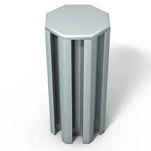 390-111 Plastic End-Cap