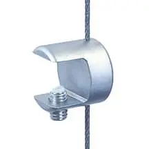 CG15 cable shelf support single sided for 1.5 mm Cable Display System