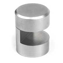 WGR25-10mm-SC-satin-chrome-brass-edge-grip-standoff-support