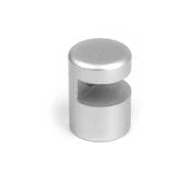 Satin Anodized Edge-Grip Standoff Support 16mm (5/8″) Dia. x 22mm (7/8″) Length | Nova Display Systems