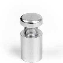 5/8" Dia. Economy Aluminum Standoff — 16mm (5/8″) Dia. x 20mm (3/4″) Length M10 Stud | Nova Display Systems